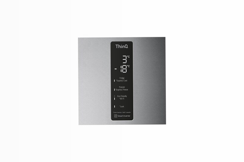 Frigorifero combinato LG GBB72SAUCN1 C 384lt