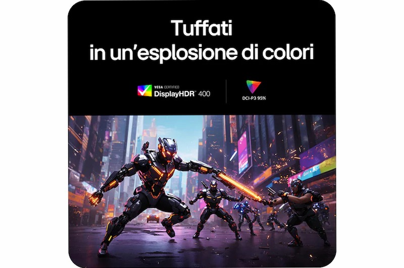 Monitor Gaming UltraGear 32" 24" Nero IPS 3840 x 2160
