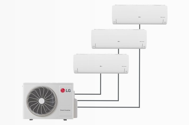 Condizionatore Multisplit Libero Smart 9k+9k+12k BTU