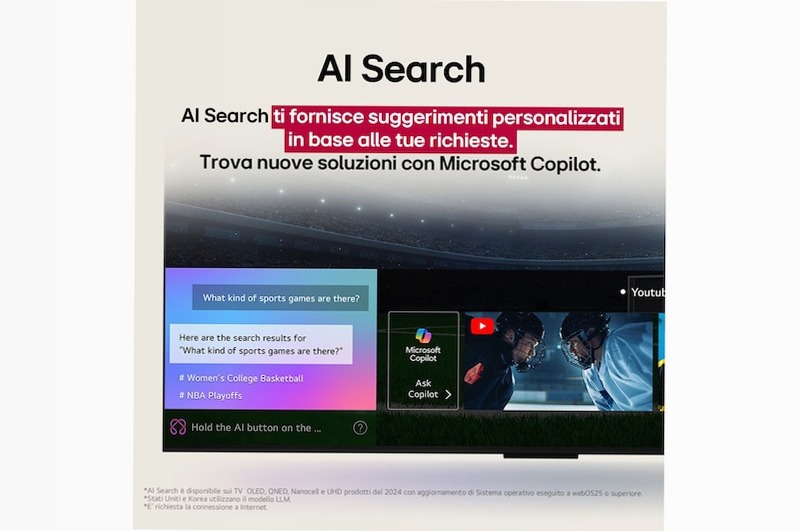 TV 43 pollici LG QNED AI QNED70 4K Smart TV 2025 - 43QNED70A6A | LG Italia 43" HD