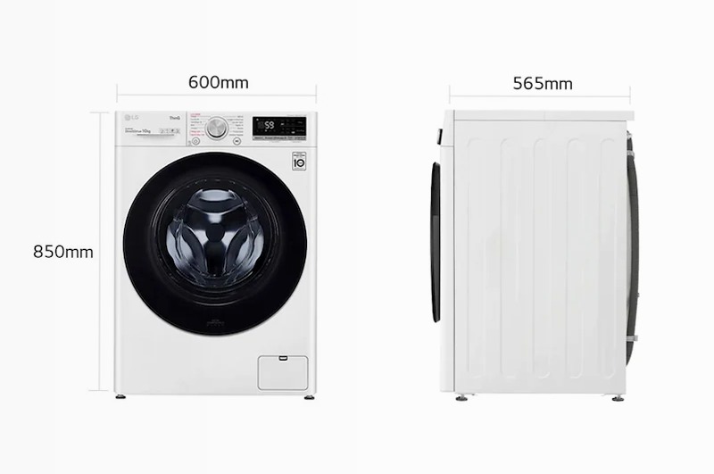 Lavatrice 10,5 kg Classe AAA 1400 giri - F4WV510SAE | LG Italia 1400rpm Bianco