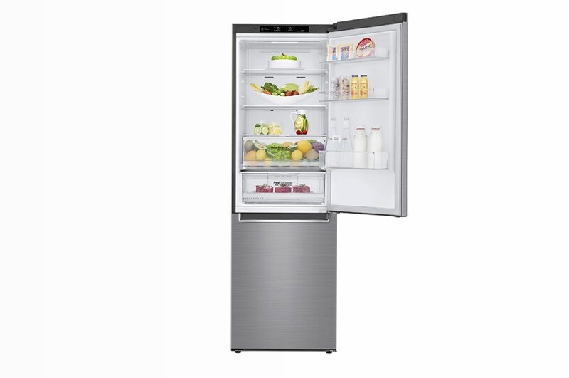 Frigorifero Combinato LG GBB61PZGFN Inox D