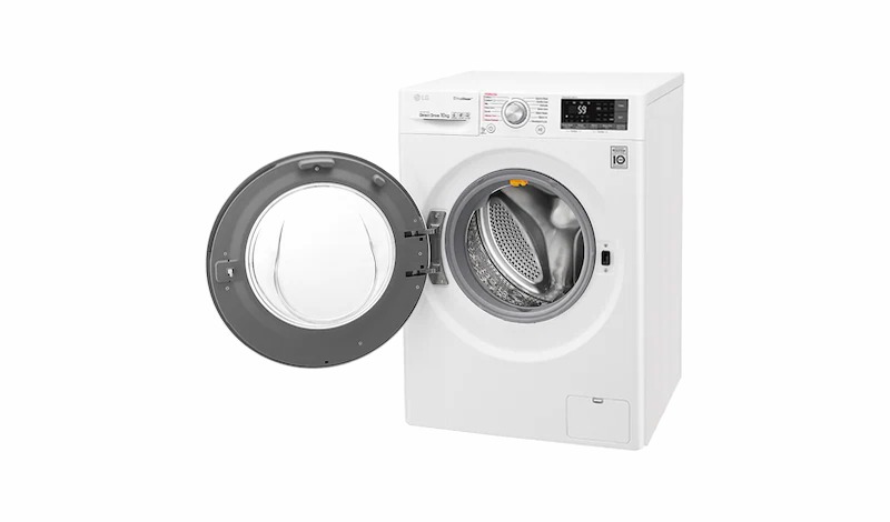 LG Lavatrice Smart TurboWash™ 10 kg 1400rpm 10kg Acciaio