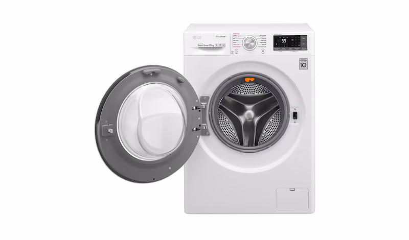 LG Lavatrice Smart TurboWash™ 10 kg 1400rpm 10kg Acciaio