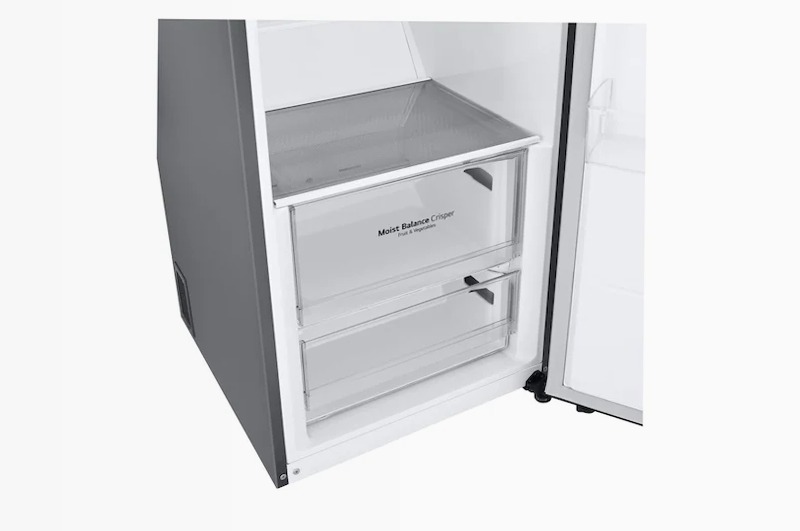 Frigorifero LG Monoporta 375 L Wi-Fi & Linear Cooling Inox E Side by Side 386lt