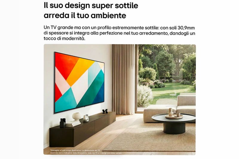 TV 86 pollici LG QNED evo AI Mini LED QNED86B 4K Smart TV 2026 - 86QNED86B6B | LG Italia 86" HD