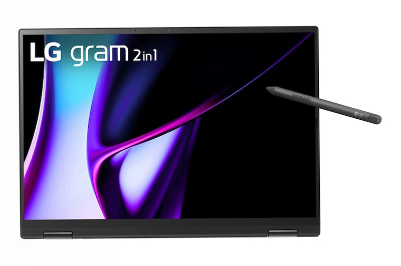Notebook gram 2 in 1 14", Windows 11 Home, Ultra5, 16GB RAM, 512GB SSD, Touch e Convertibile, Nero | LG Italia 16 512GB SSD NVMe 14"