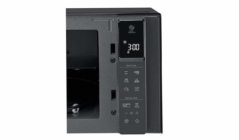 LG Microonde Smart Inverter Grill 25 Litri Nero