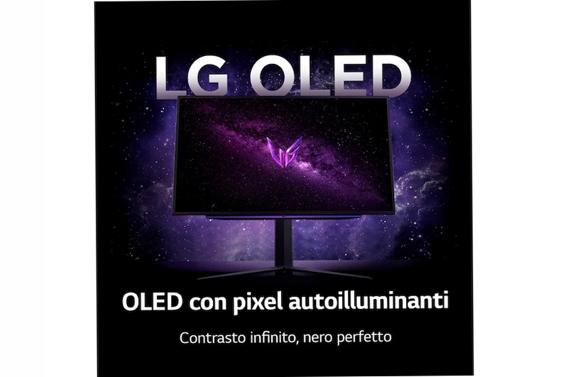 Monitor Gaming UltraGear OLED 27" Fucsia