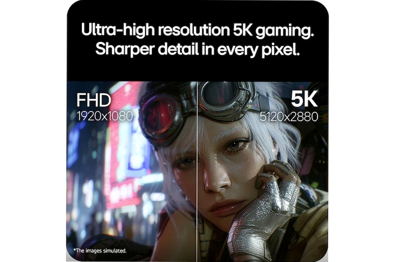 Monitor Gaming UltraGear evo GM9 27″ Fucsia 5120 x 2160