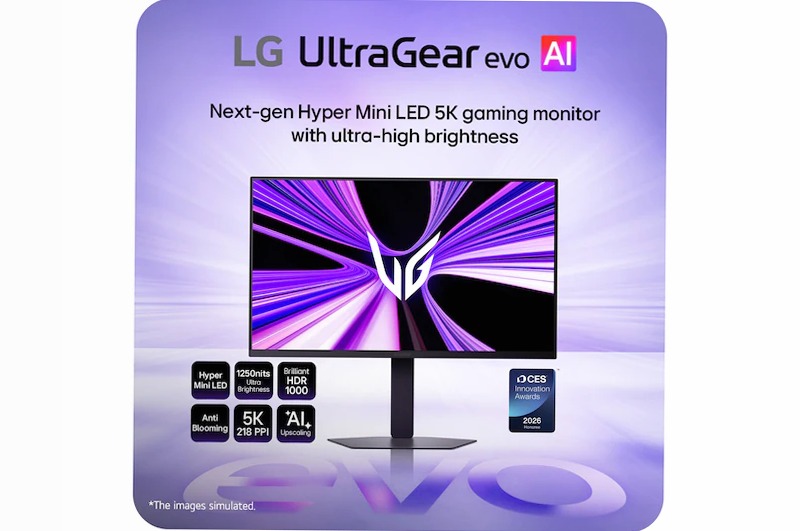 Monitor Gaming UltraGear evo GM9 27″ Fucsia 5120 x 2160