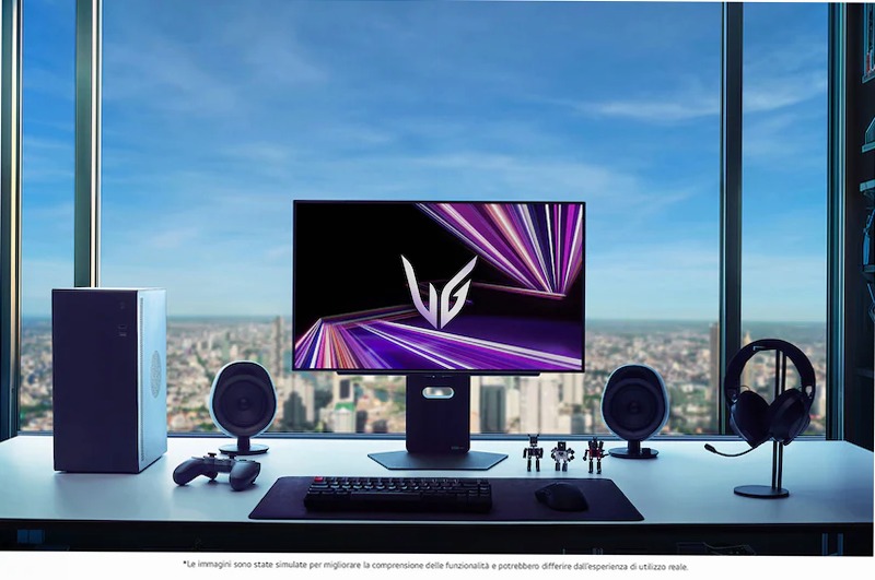 Monitor Gaming UltraGear OLED 27" Fucsia