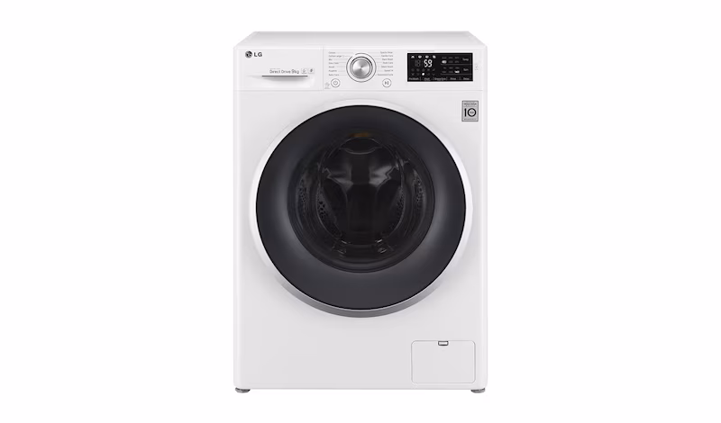 LG Lavatrice TurboWash™ 9 Kg Oblò Cromato 1400rpm 9kg Acciaio