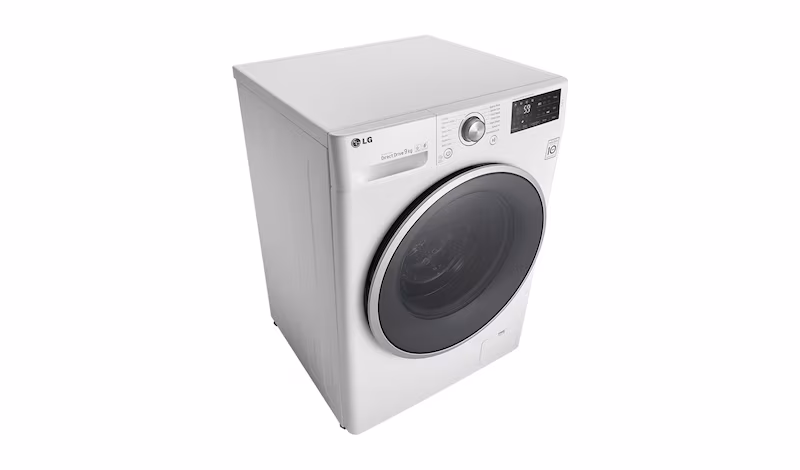LG Lavatrice TurboWash™ 9 Kg Oblò Cromato 1400rpm 9kg Acciaio