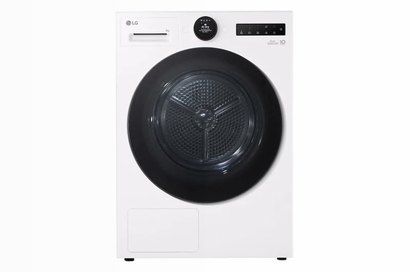 Asciugatrice LG Serie X7 - Pompa di calore DUAL Inverter 9kg A Bianco