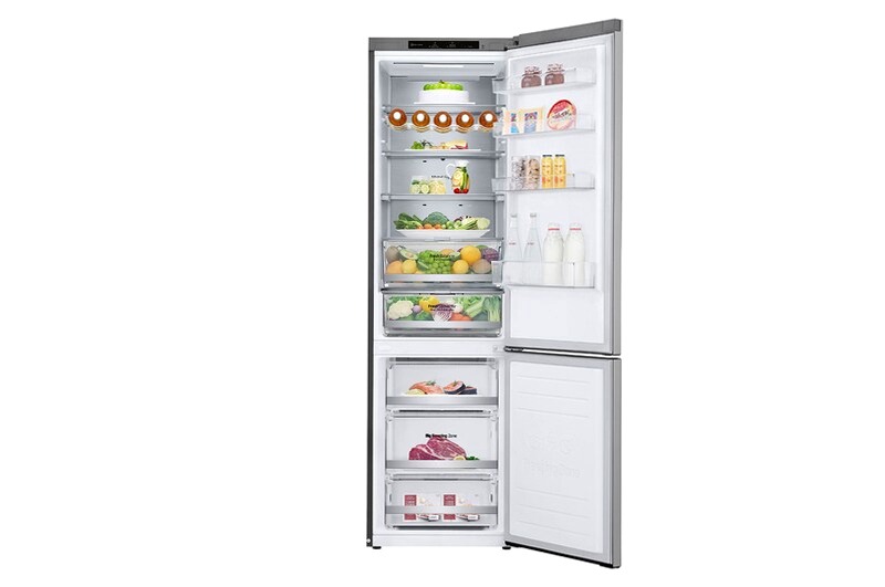 Frigorifero Combinato LG GBB72SAVGN - Classe D 384lt