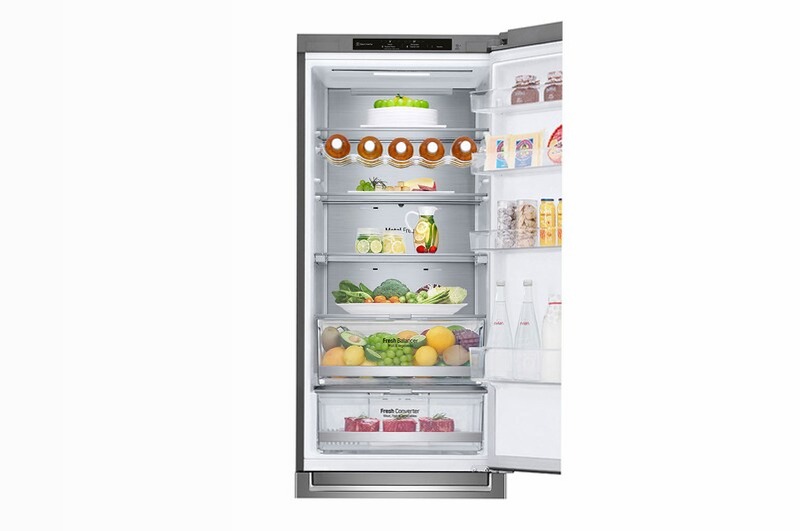 Frigorifero Combinato LG GBB72SAVGN - Classe D 384lt