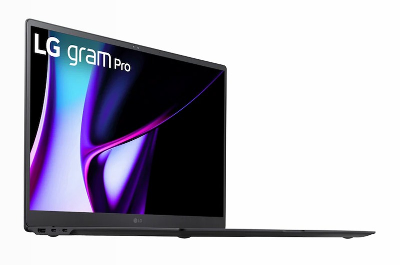 Notebook gram Pro 16" OLED, Windows 11 Home, Ultra7, 16GB RAM, 512GB SSD, Nero | LG Italia 16 512GB SSD NVMe