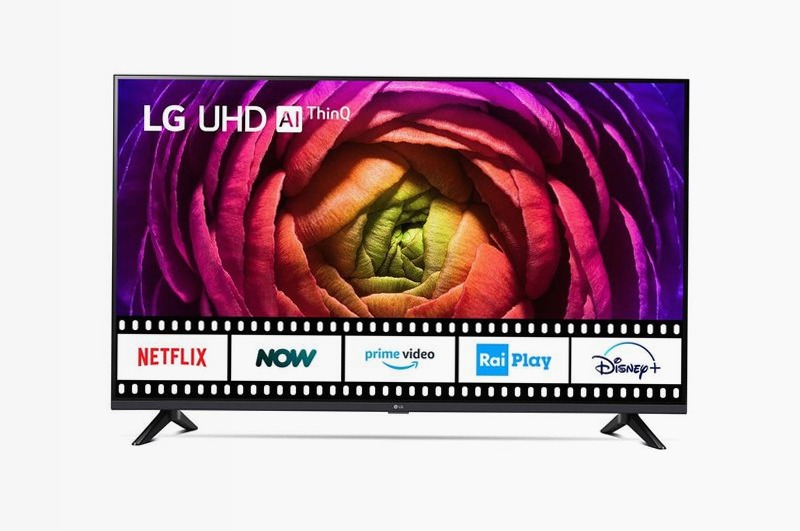 TV UHD | Serie UR73 43'' | 4K, α5 Gen6, HDR10, 20W, 3 HDMI, Game Optimizer, Wi-Fi 5, Smart TV WebOS 23 - 43UR73006LA | LG Italia HD