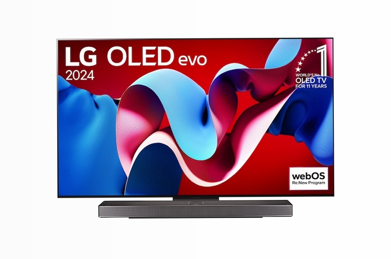 TV OLED evo Serie C4 65'' 4K + Soundbar SC9S 3.1.3 canali, 400W