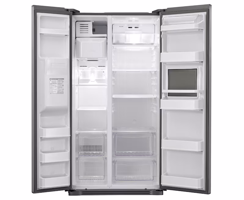 Total No Frost con risparmio energetico di 20% e compressore Lineare Inverter garantito 10 anni D Side by Side 107lt