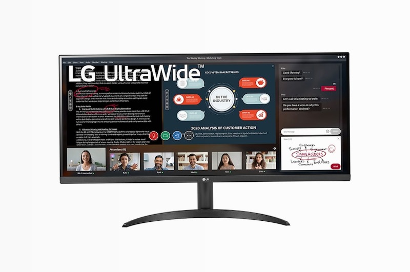 LG Monitor UltraWide IPS 34'' 21:9 Full HD HDR FreeSync 75Hz