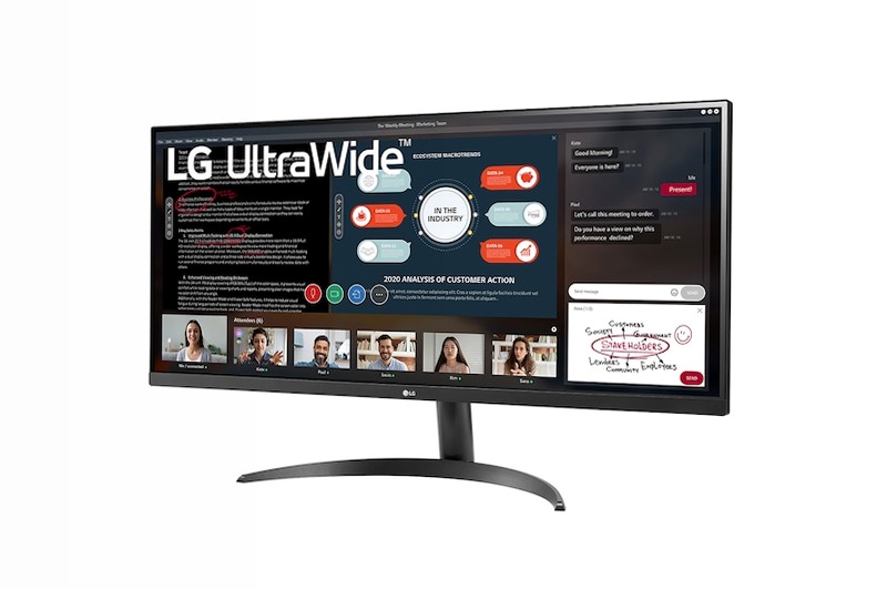 LG Monitor UltraWide IPS 34'' 21:9 Full HD HDR FreeSync 75Hz