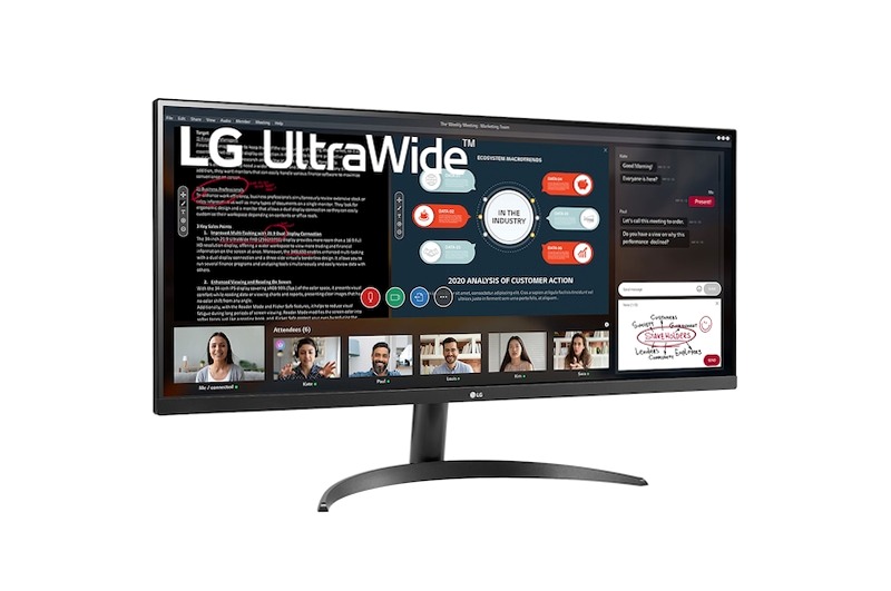 LG Monitor UltraWide IPS 34'' 21:9 Full HD HDR FreeSync 75Hz