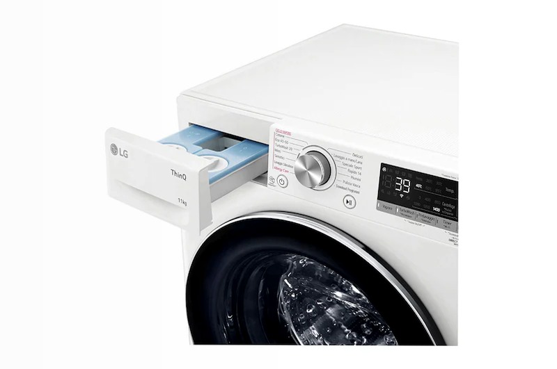 Lavatrice AI DD™ Serie V7 - Classe A/A/A 1400rpm 11kg Bianco Libera