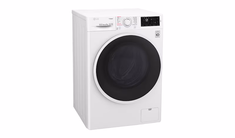 LG Lavatrice 8 kg Oblò Ring White 1400rpm 8kg Bianco