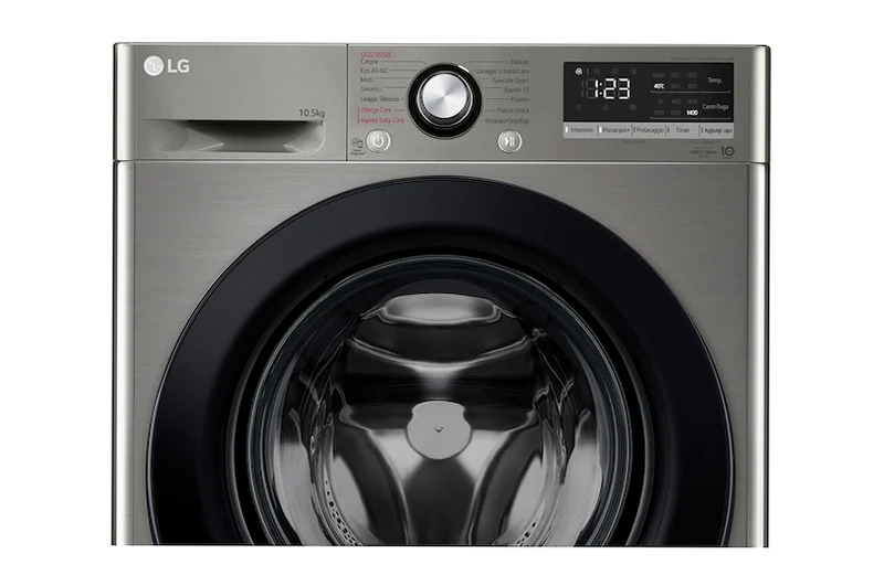 Lavatrice AI DD™ 10,5kg - Serie V3 1400rpm Argento