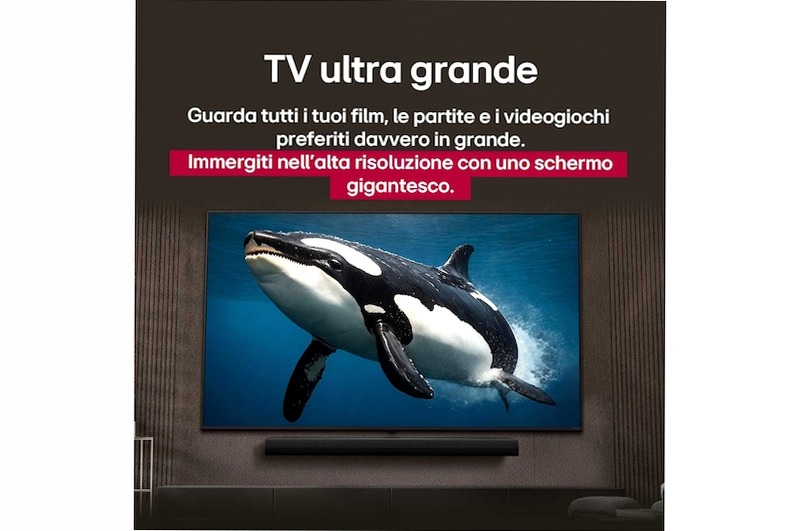 TV 86 pollici LG UHD AI UA75 4K Smart TV 2025 - 86UA75006LA | LG Italia 86" HD