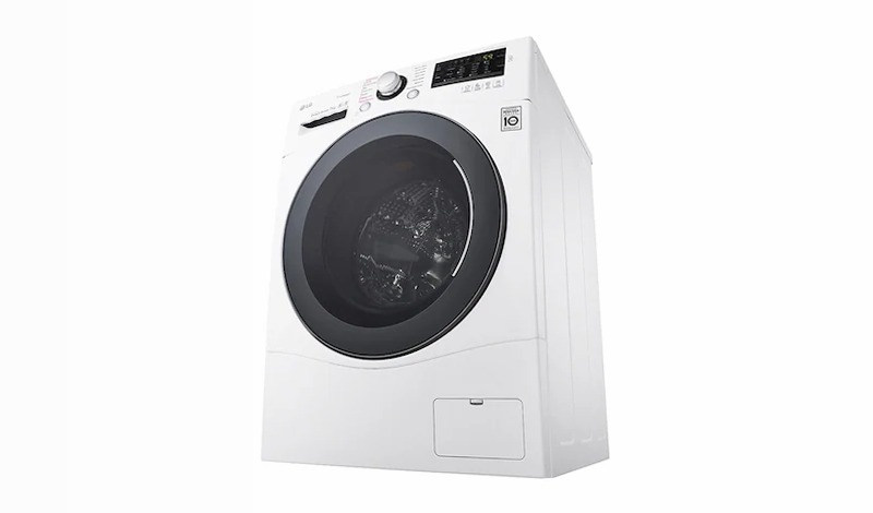 LG Lavatrice Slim TurboWash™ 7 Kg Oblò Silver - FH2A8HDS2 1200rpm 7kg Argento