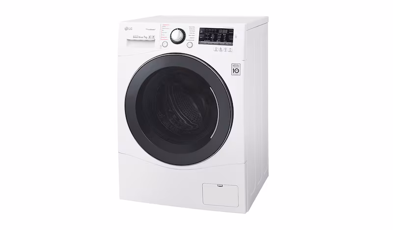 LG Lavatrice Slim TurboWash™ 7 Kg Oblò Silver - FH2A8HDS2 1200rpm 7kg Argento