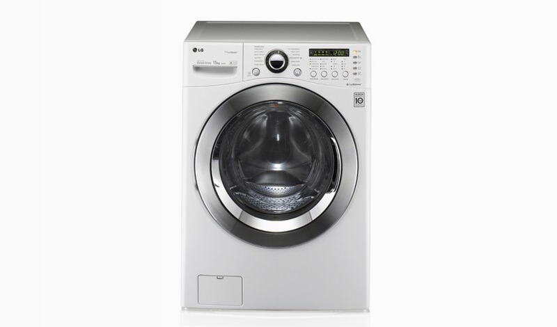 LG Lavatrice 15 Kg Oblò Cromato 15kg Acciaio