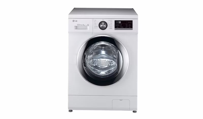 LG Lavatrice 8 Kg Oblò Cromato - FH2G6TDN2 1200rpm 8kg Acciaio