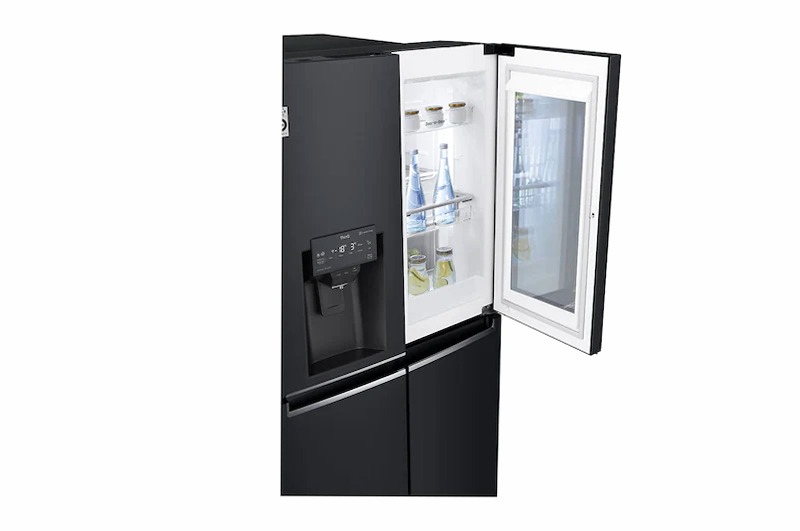 638L Multidoor Frigorifero con Dispenser Acqua e Ghiaccio - Nero 638lt