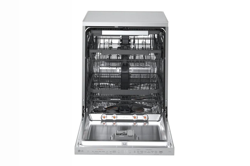 Lavastoviglie libera installazione QuadWash Serie 3 B 14 Acciaio