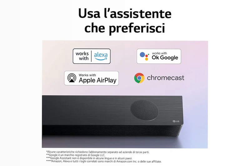 Soundbar 810W 9.1.5 canali | S95QR | Soundbar | LG Italia