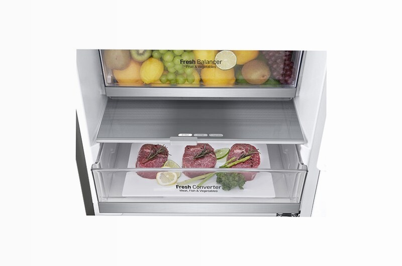 Frigorifero Smart Combinato LG GBB71PZDZN Inox E