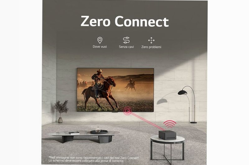 TV 77 pollici LG OLED evo M3, primo True Wireless al mondo con trasferimento audio e video 120Hz 4K