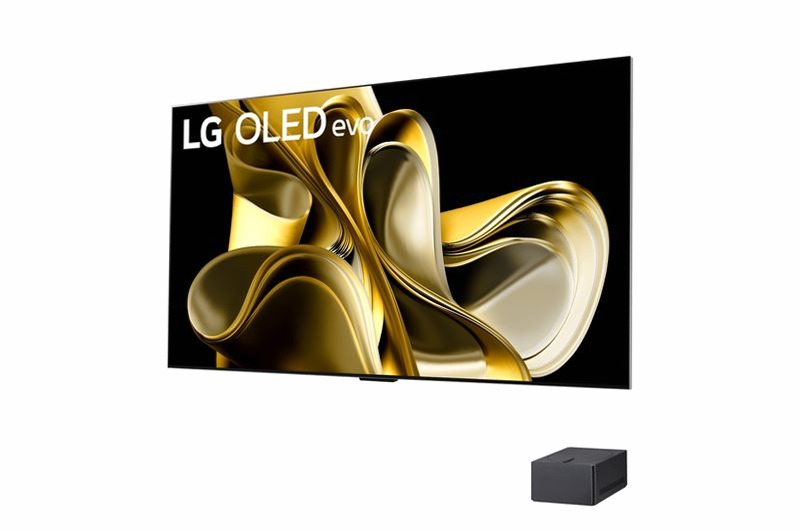 TV 77 pollici LG OLED evo M3, primo True Wireless al mondo con trasferimento audio e video 120Hz 4K