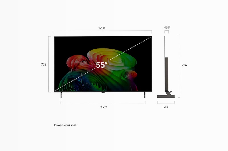 tv 55 pollici LG OLED AI B6E 4K Smart TV 2026 - OLED55B6ELC.API | LG Italia 55" HD