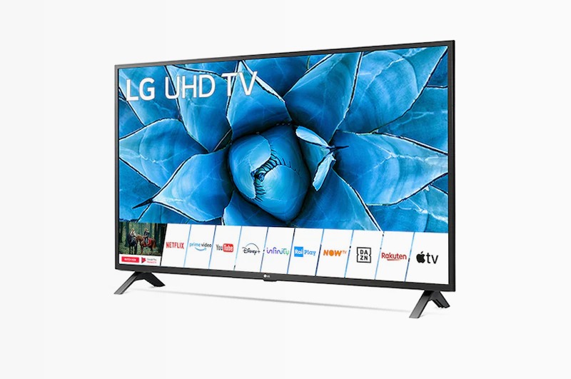 LG UHD TV 55'' Serie 7300 - LED 4K Smart TV Beige Crystal UHD