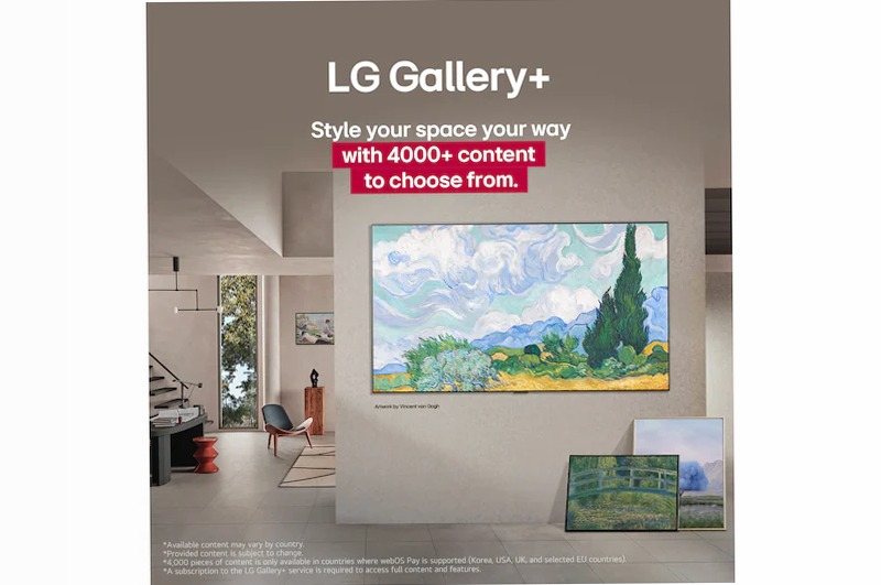 TV 55 pollici LG OLED AI B5 4K Smart TV 2025 - OLED55B56LA | LG Italia 55" HD
