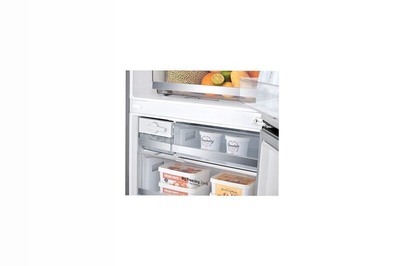 Frigorifero Combinato 70cm Classe E + Microonde 1000W Acciaio 462lt Libera
