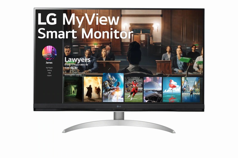 Monitor Smart MyView 32" | Serie SQ700S 22" Beige VA 3840 x 2160