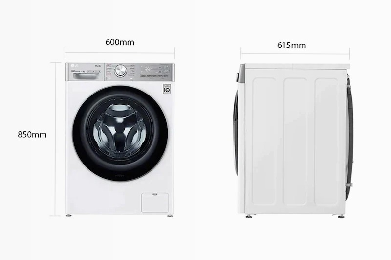 Lavatrice AI DD™ Serie V9 - Classe A/A/A 1400rpm 12kg Bianco