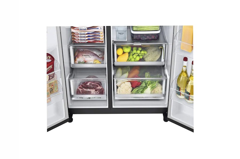 Frigorifero LG GSGV80EPLL InstaView Nero E Side by Side 635lt