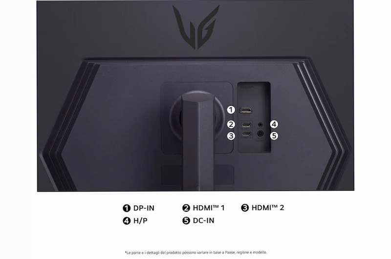 Monitor Gaming UltraGear 32" GS75Q Nero IPS 2560 x 1440